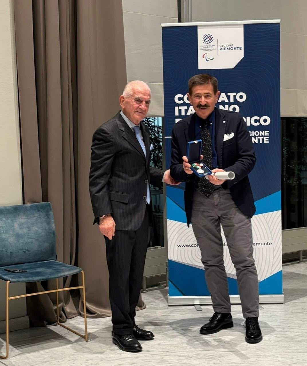 Premiazione del Cavaliere Gianfranco Conti